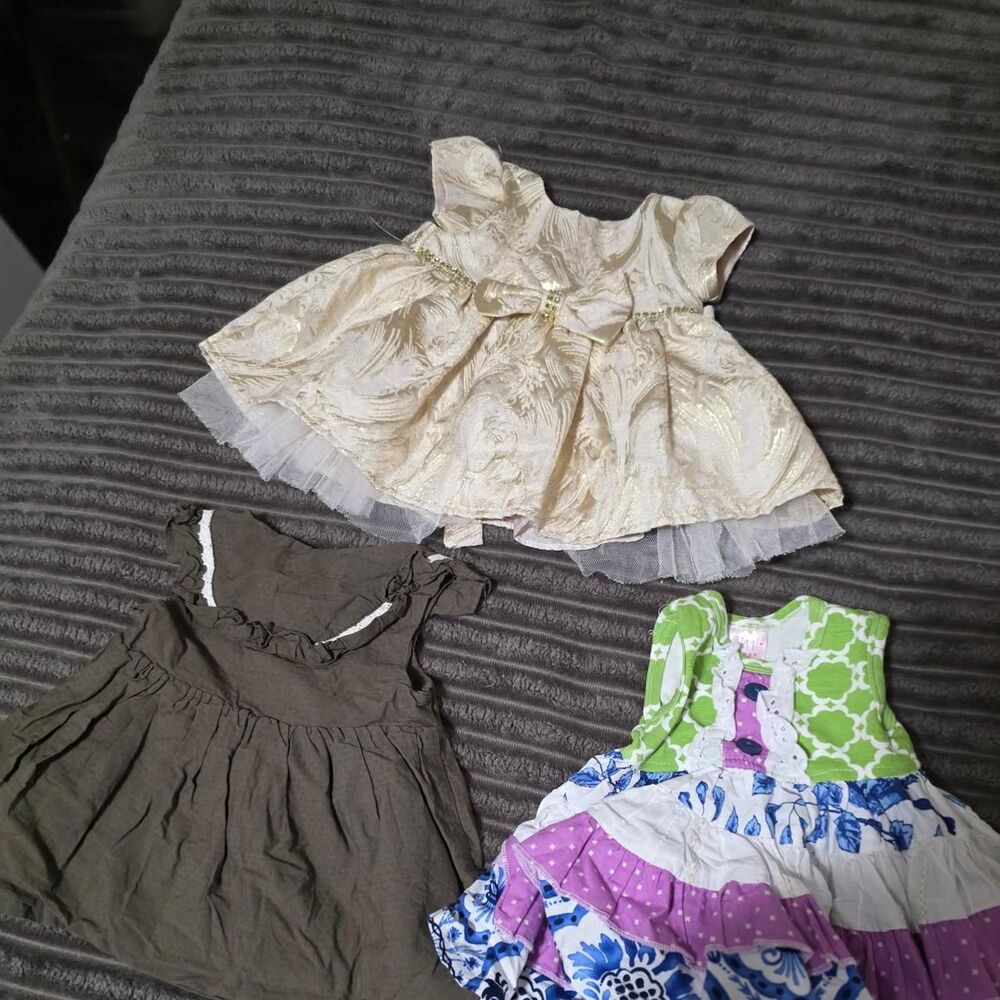 3 month Girl multi Dress